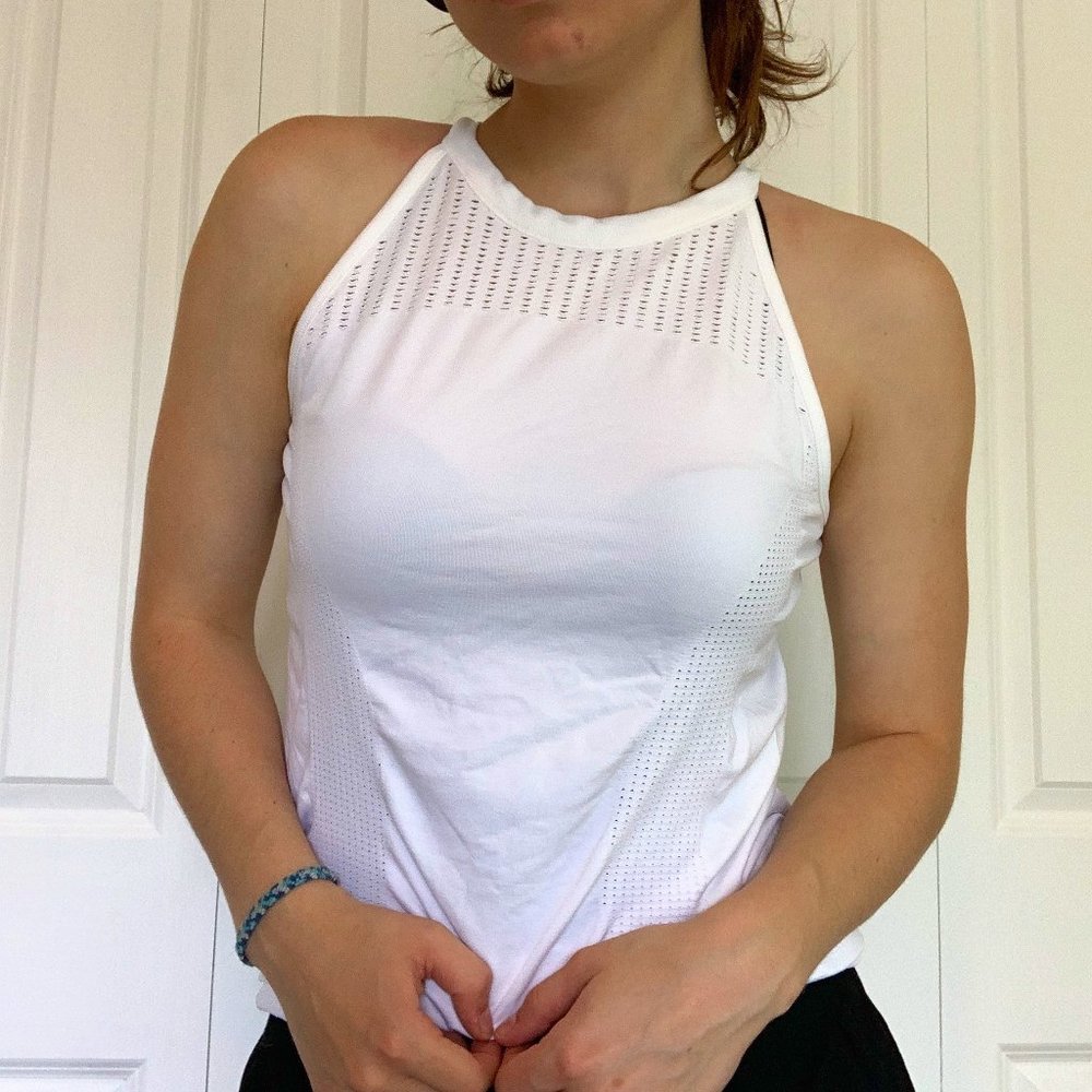 Athleta White Tank